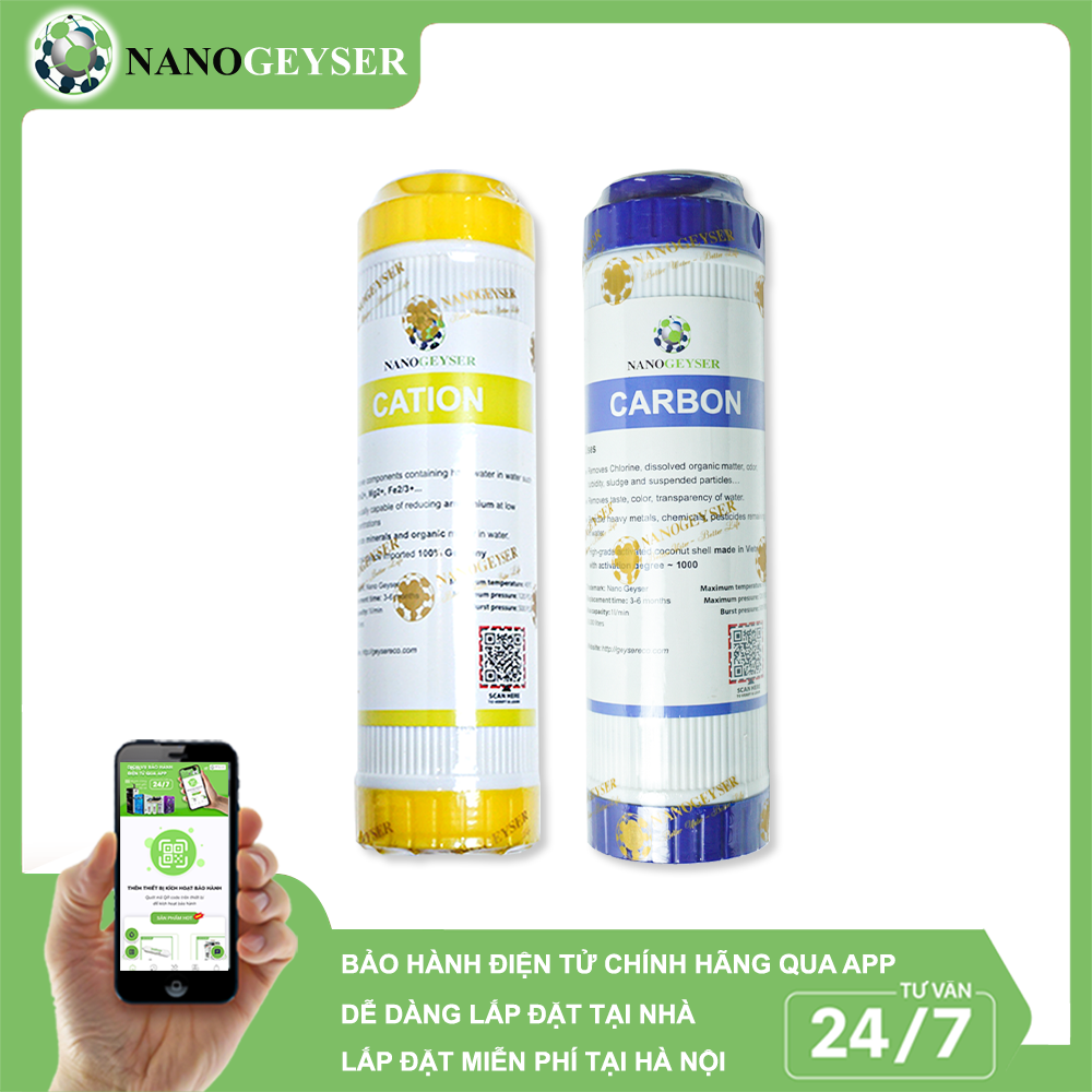 Bộ 2 lõi Carbon, Cation