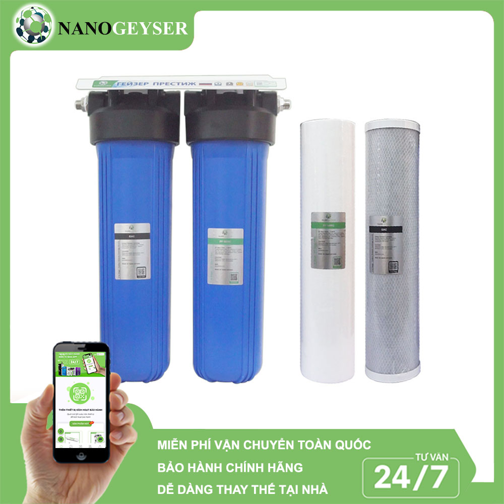 Bộ lọc tổng đầu nguồn 20 icnh béo