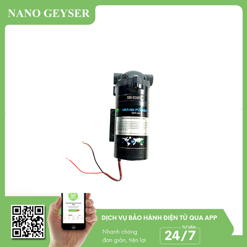 Bơm 36V - màu đen GFP 300G