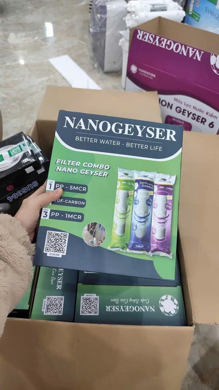 NVL - Hộp đóng 3 lõi RO NEW KT(22.5x8.5x27cm)