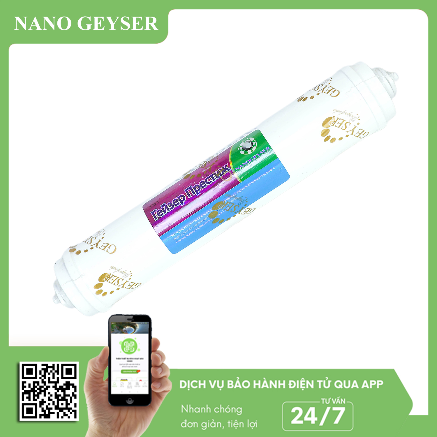 Lõi 3IN1 Nano Geyser