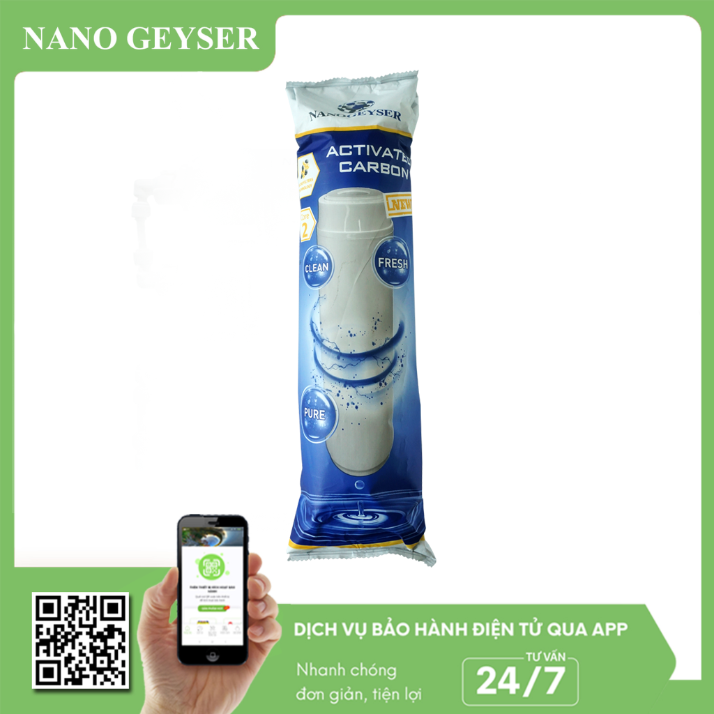 Lõi than GAC có túi bóng xanh