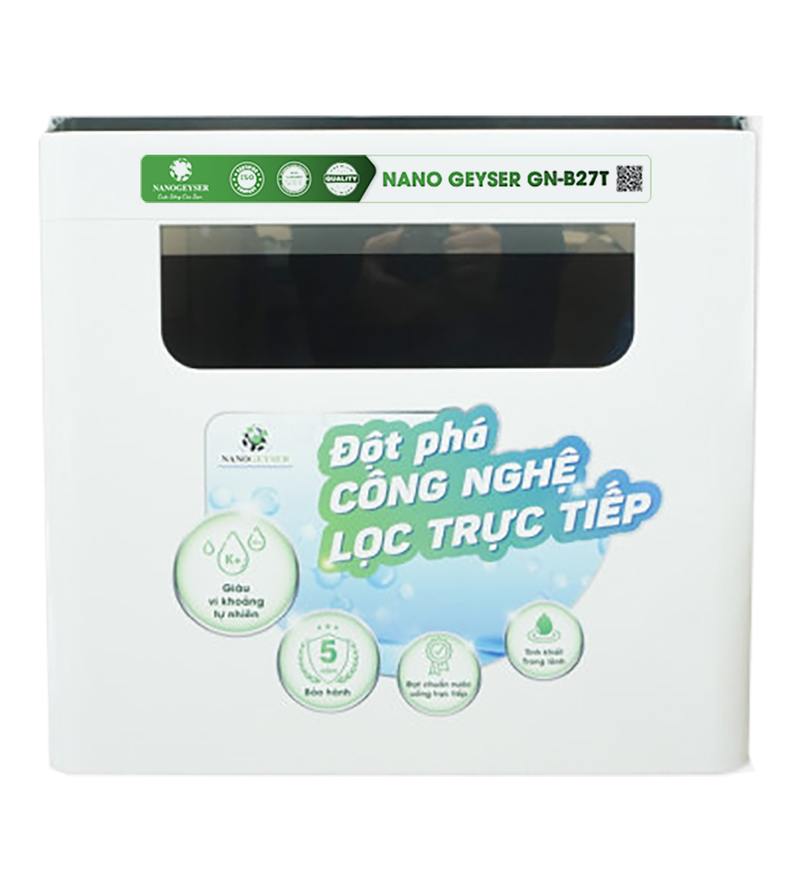 Máy lọc nước Nano Geyser GN-B27T
